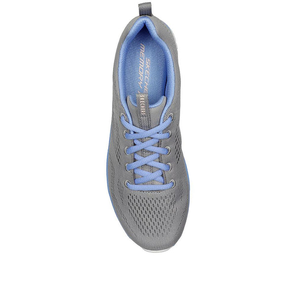 Pavers Virtue - Kind Favor Memory Foam Trainers - Grey Blue