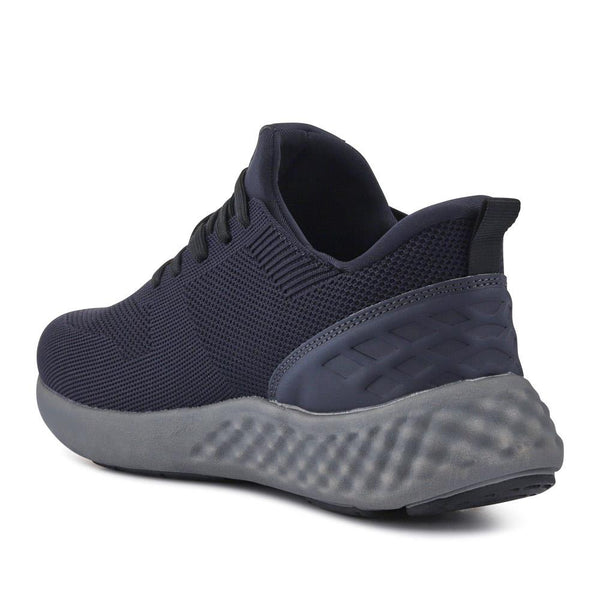 Pavers Wide Fit Memory Foam Lace Up Trainers - Dark Grey