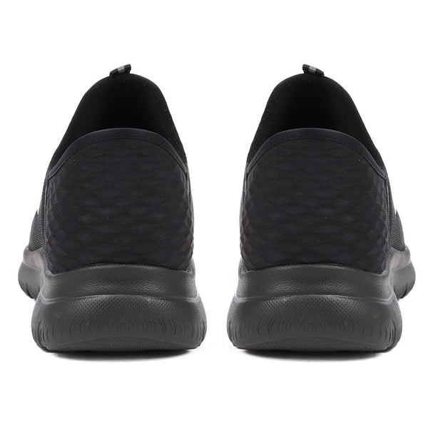 Pavers Wide Fit Skechers Slip-ins: Summits - High Range - Black