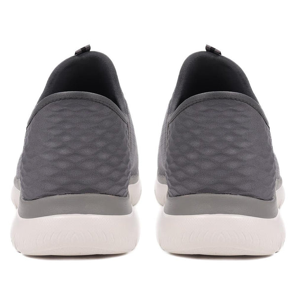 Pavers Wide Fit Skechers Slip-ins: Summits - High Range - Charcoal