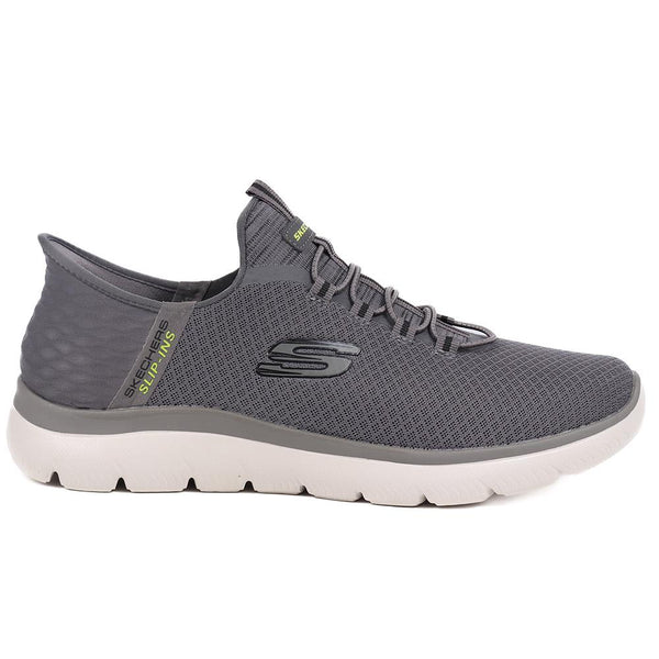 pavers Wide Fit Skechers Slip-ins: Summits - High Range - Charcoal