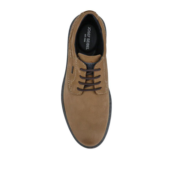 Pavers Wide-Fit Water-Resistant Leather Shoes - Beige