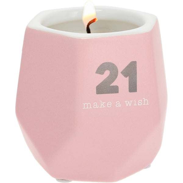 pavilion gift company 21 8 oz - 100% Soy Wax Candle Scent: Tranquility