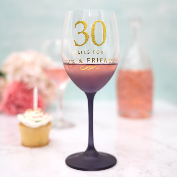 Pavilion Gift Company 30 Gift Boxed 19 Oz Crystal Wine Glass