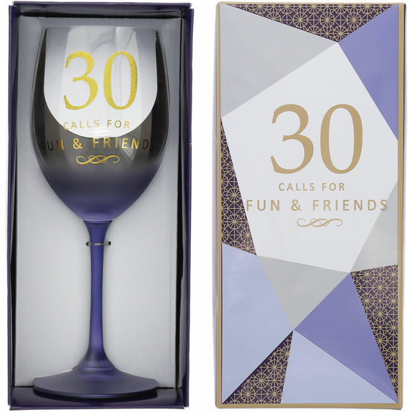 pavilion gift company 30 Gift Boxed 19 oz Crystal Wine Glass