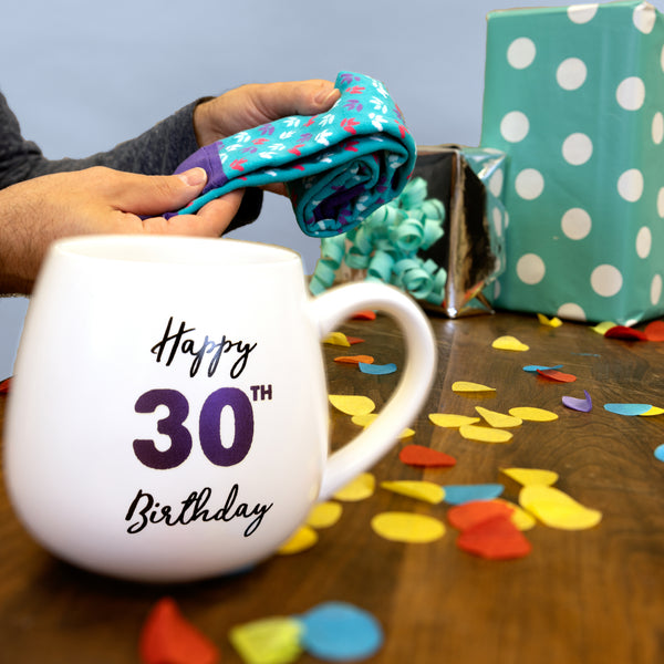 Pavilion Gift Company 30th Birthday 15.5 Oz Mug And Sock Set
