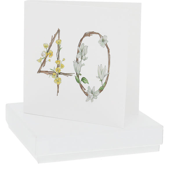 pavilion gift company 40 4mm Sterling Silver Cubic Zirconia Stud Earrings