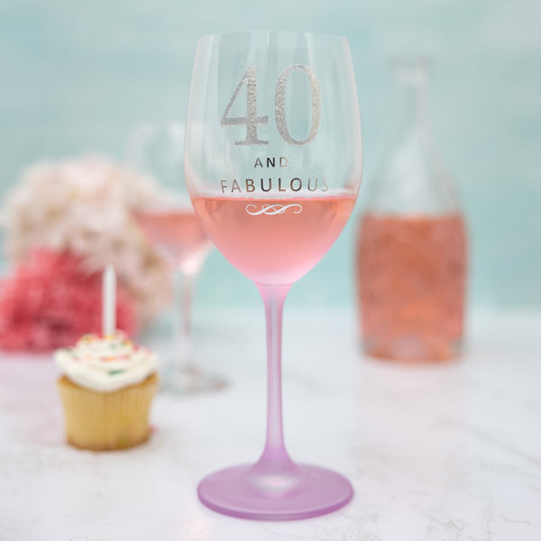 Pavilion Gift Company 40 Gift Boxed 19 Oz Crystal Wine Glass
