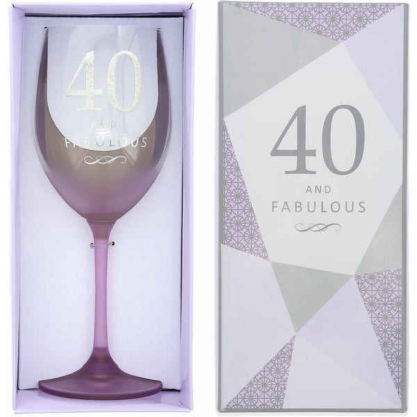pavilion gift company 40 Gift Boxed 19 oz Crystal Wine Glass