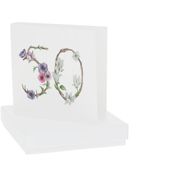 pavilion gift company 50 4mm Sterling Silver Cubic Zirconia Stud Earrings