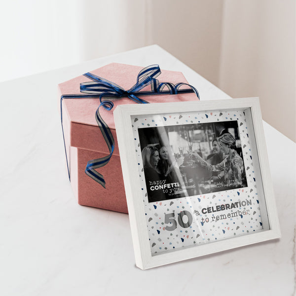 Pavilion Gift Company 50 7.5" Shadow Box Frame (Holds 6" X 4" Photo)