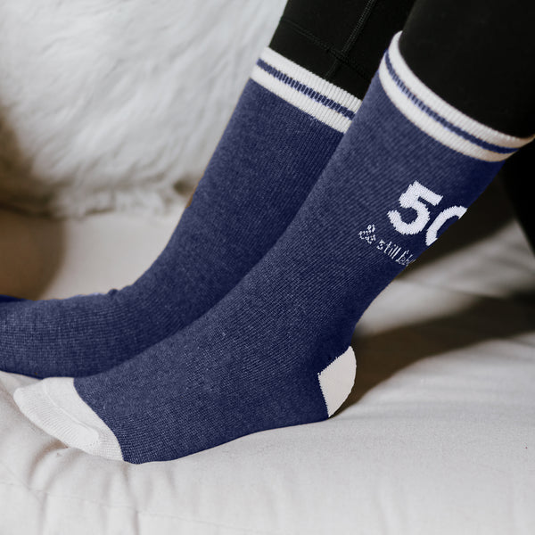 Pavilion Gift Company 50 & Still Fabulous Ladies Crew Sock