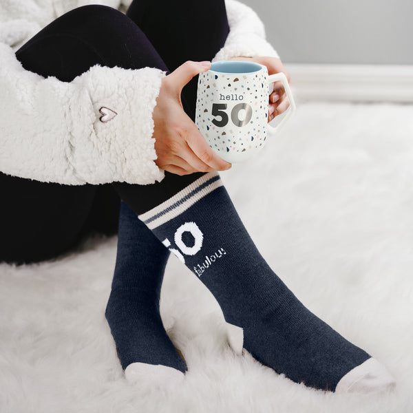 Pavilion Gift Company 50 & Still Fabulous Ladies Crew Sock