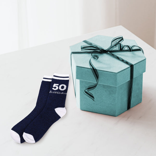Pavilion Gift Company 50 & Still Fabulous Ladies Crew Sock