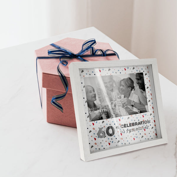 Pavilion Gift Company 60 7.5" Shadow Box Frame (Holds 6" X 4" Photo)