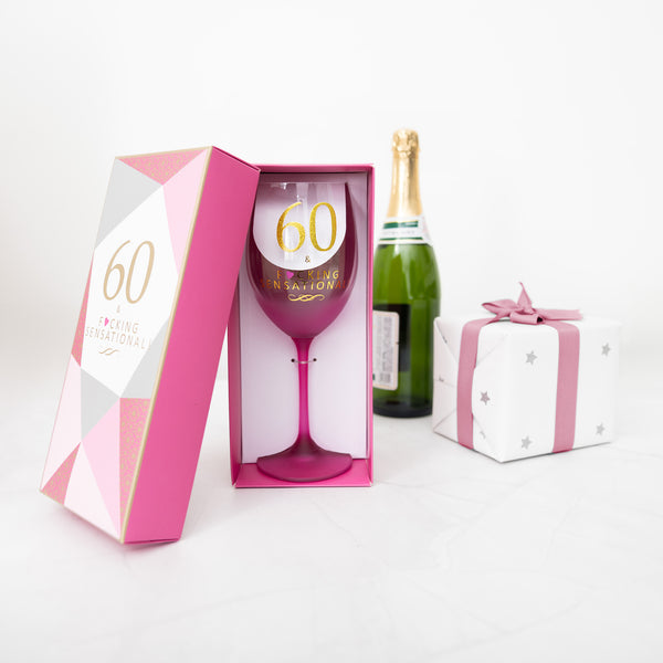 Pavilion Gift Company 60 Gift Boxed 19 Oz Crystal Wine Glass