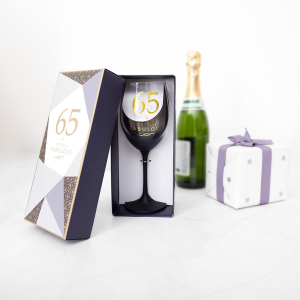 Pavilion Gift Company 65 Gift Boxed 19 Oz Crystal Wine Glass