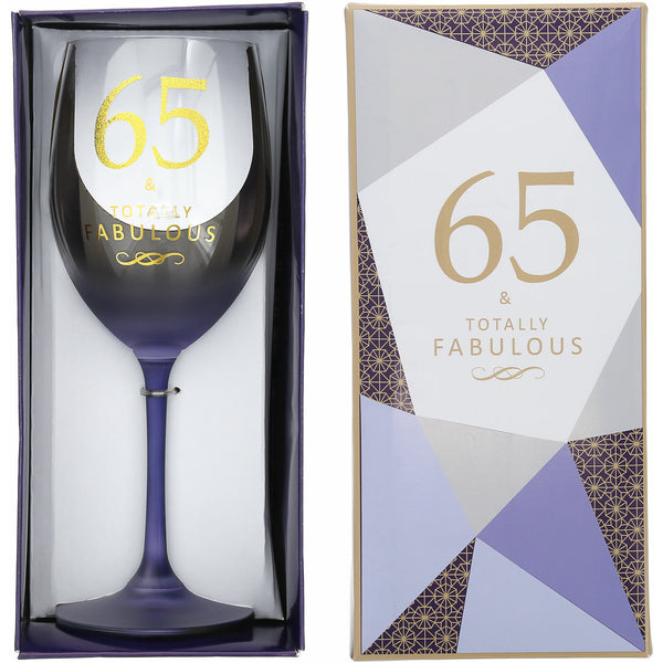 pavilion gift company 65 Gift Boxed 19 oz Crystal Wine Glass