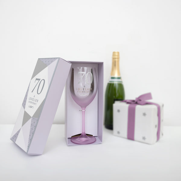 Pavilion Gift Company 70 Gift Boxed 19 Oz Crystal Wine Glass