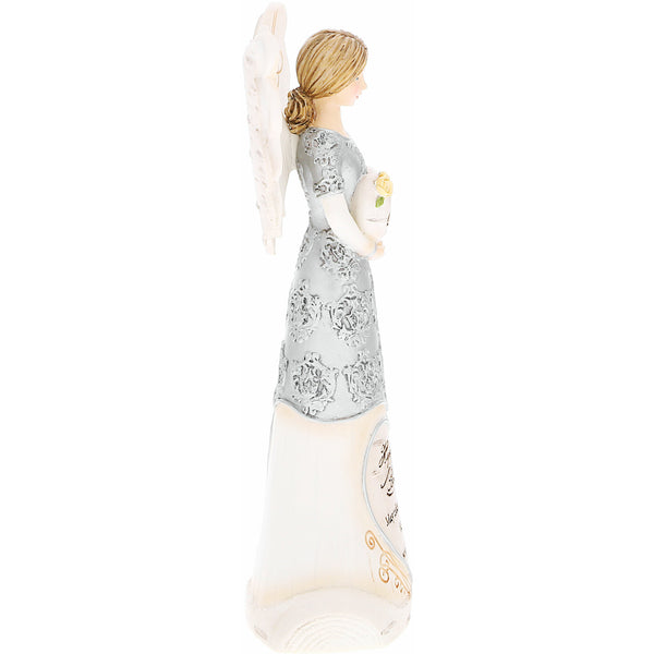 Pavilion Gift Company 85th Birthday 6" Angel Holding Heart