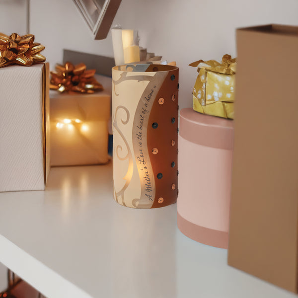 Pavilion Gift Company A Mother's Love 6" Glass Cylinder