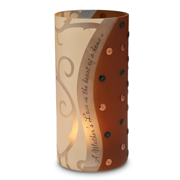 pavilion gift company A Mother's Love 6" Glass Cylinder