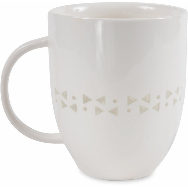 Pavilion Gift Company After Parties 24 Oz Pierced Porcelain Cup