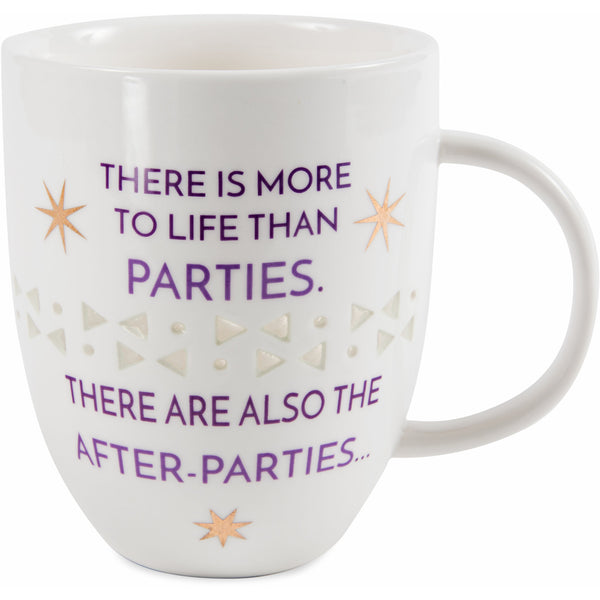 pavilion gift company After Parties 24 oz Pierced Porcelain Cup