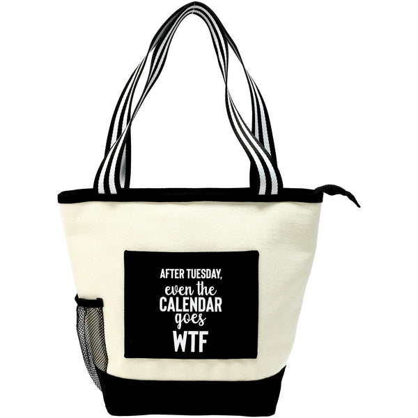 pavilion gift company After Tuesday Insulated Canvas Lunch Tote