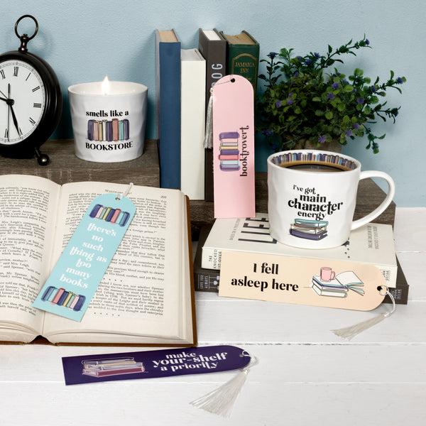 Pavilion Gift Company All Booked Up Bookmark Gift Set - Set Of 4