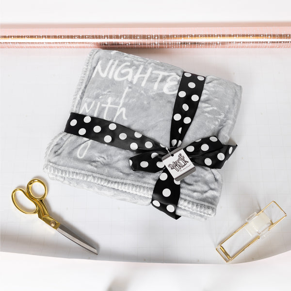 Pavilion Gift Company All Nighter 40" X 50" Royal Plush Toddler Blanket