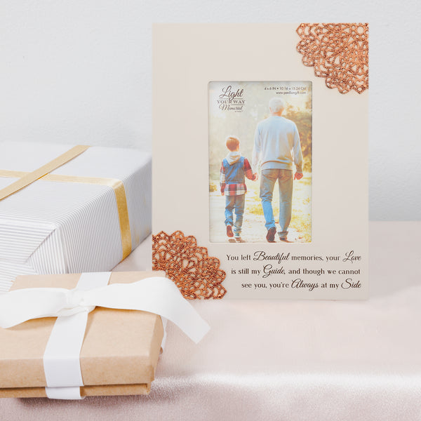 Pavilion Gift Company Always At My Side 7.5" X 9.5" Frame (Holds 4" X 6" Photo)