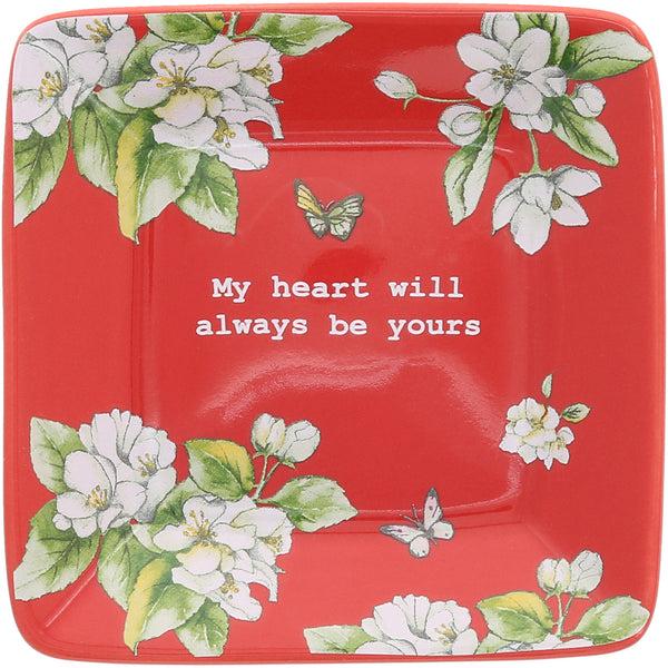 pavilion gift company Always Be Yours 3.5" Keepsake Dish