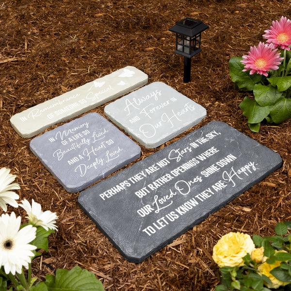 Pavilion Gift Company Always & Forever 7.75" X 7.75" Garden Stone