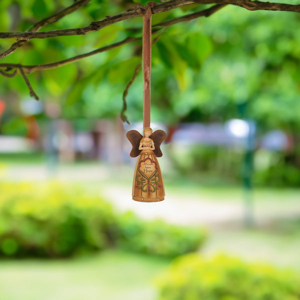 Pavilion Gift Company Always Have Hope 4.5" Angel With Butterfly Ornament