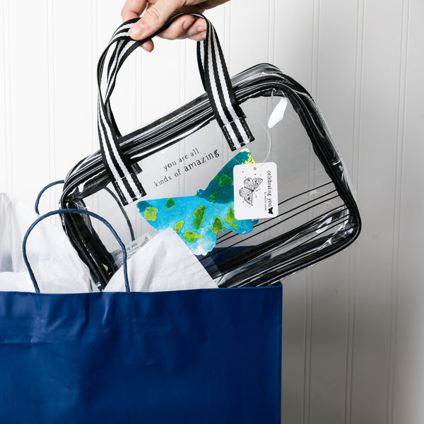 Pavilion Gift Company Amazing 10.5" X 5" X 7" Cosmetic Bag