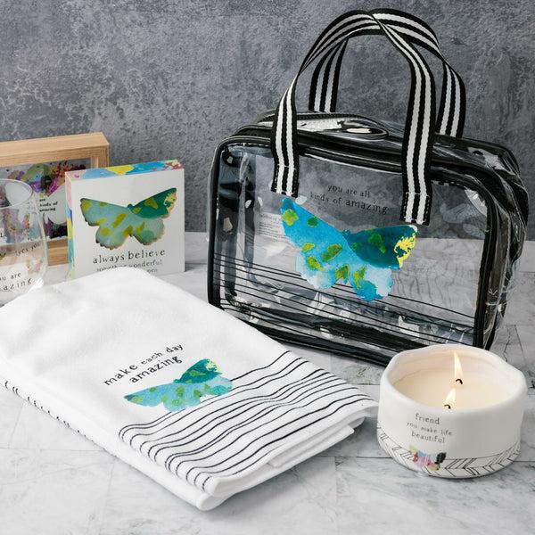 Pavilion Gift Company Amazing 10.5" X 5" X 7" Cosmetic Bag