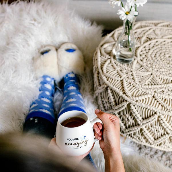 Pavilion Gift Company Amazing 15.5 Oz Mug And Sock Set