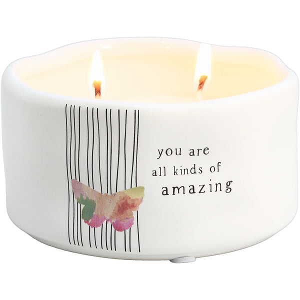 pavilion gift company Amazing 8 oz - 100% Soy Wax Candle Scent: Tranquility