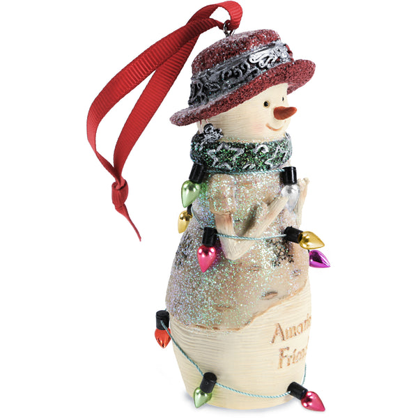 Pavilion Gift Company Amazing Friend 4" Snowman Ornament