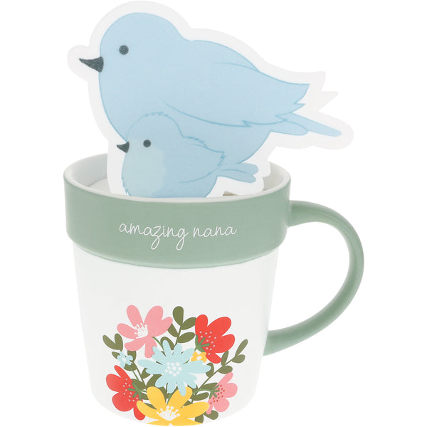 pavilion gift company Amazing Nana 20 oz Cup and Coaster Set