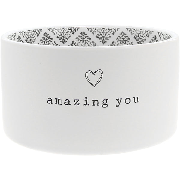 pavilion gift company Amazing You 10 oz 100% Soy Wax Reveal Triple Wick Candle Scent: Tranquility