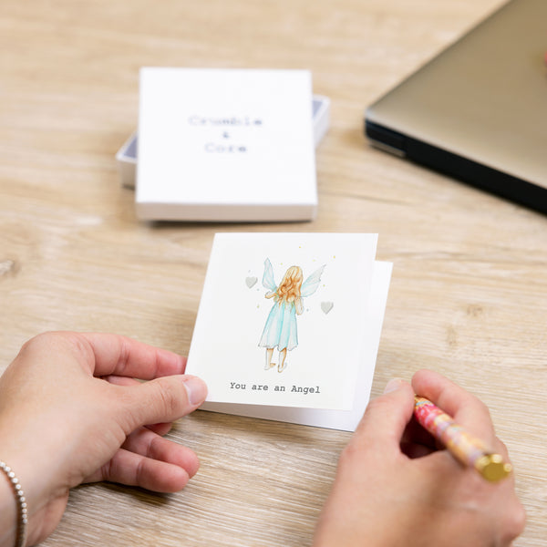 Pavilion Gift Company An Angel 7mm Sterling Silver Heart Stud Earrings