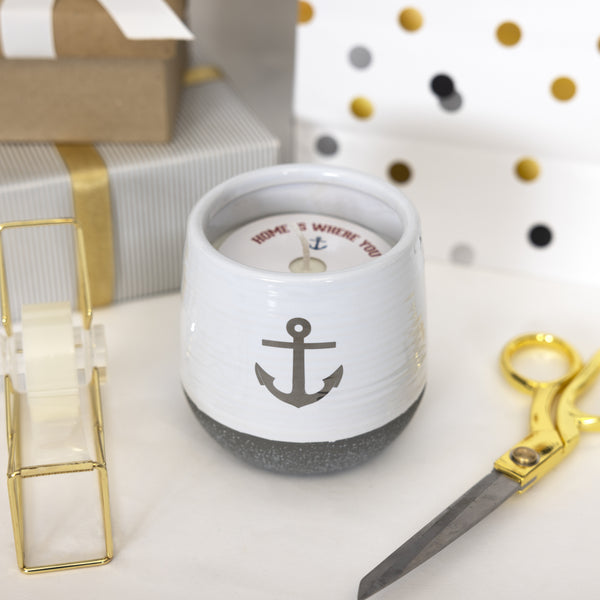 Pavilion Gift Company Anchor 11 Oz - 100% Soy Wax Reveal Candle Scent: Serenity
