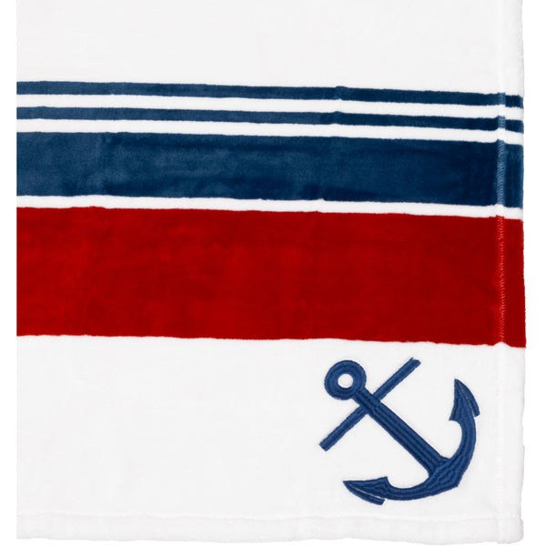 pavilion gift company Anchor 50" x 60" Royal Plush Blanket