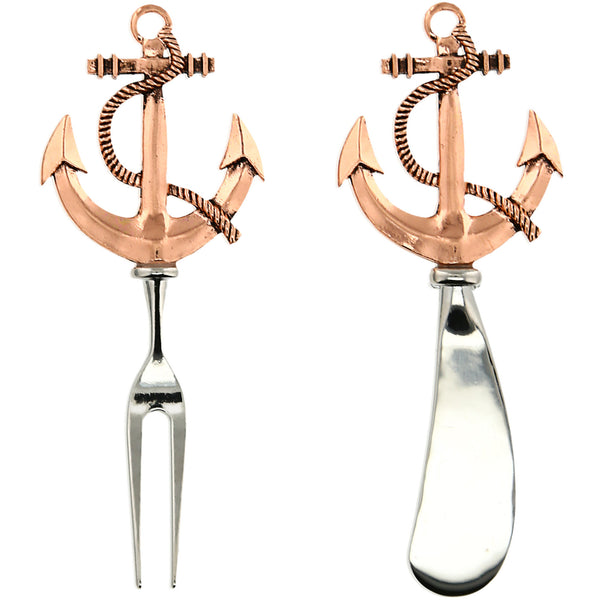 pavilion gift company Anchors Charcuterie 2 Piece Utensil Set