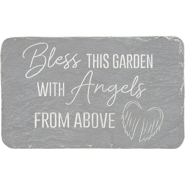 pavilion gift company Angels from Above 7" x 4.25" Garden Stone