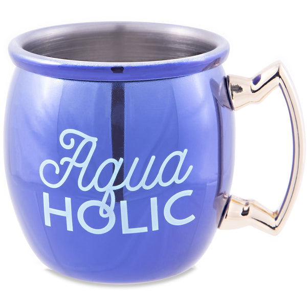 pavilion gift company Aquaholic 2 oz Stainless Steel Moscow Mule Shot