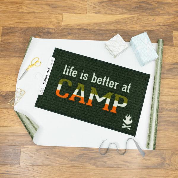 Pavilion Gift Company At Camp 27.5" X 17.75" Floor Mat