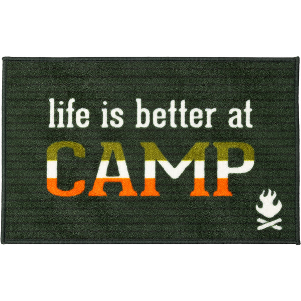 pavilion gift company At Camp 27.5" x 17.75" Floor Mat